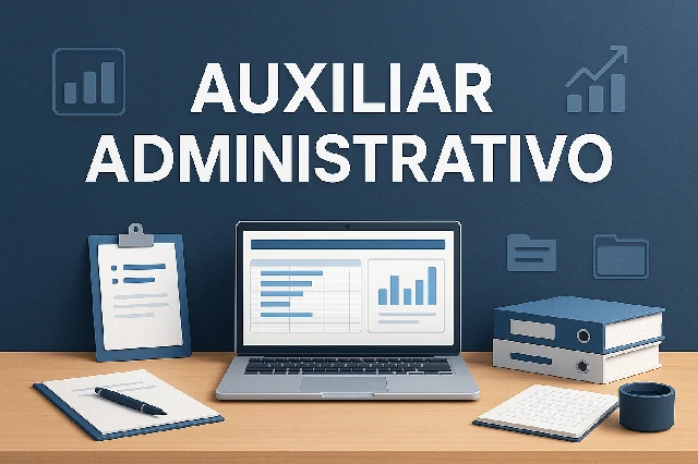 Capa do curso AUXILIAR ADMINISTRATIVO